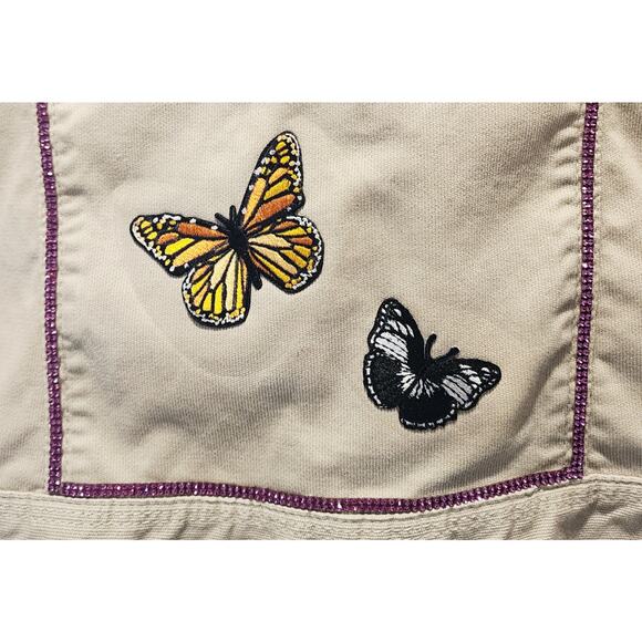 Perhaps You Were Born for Such A Time As This Upcycled Chicos Jacket, Size 8 - Picture 4 of 9